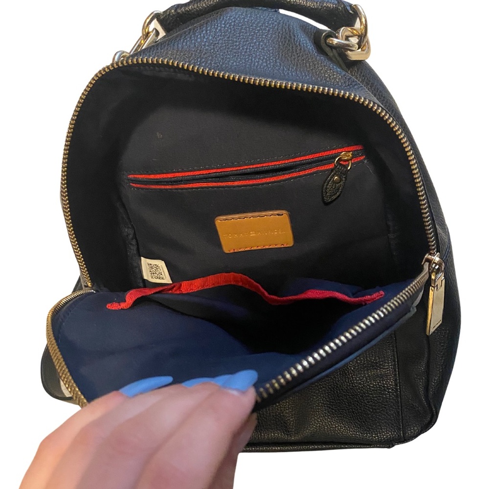 Tommy Hilfiger Leather Mini Backpack